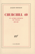 Couverture Churchill 40 et autres sonnets de voyage ()