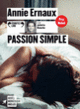 Couverture Passion simple (Annie Ernaux)