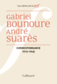 Couverture Correspondance, 1913-1948 (Gabriel Bounoure,André Suarès)
