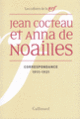 Couverture Correspondance (Jean Cocteau,Anna de Noailles)