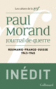 Couverture Journal de guerre (Paul Morand)