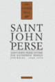 Couverture Saint-John Perse intime (Katherine Biddle)